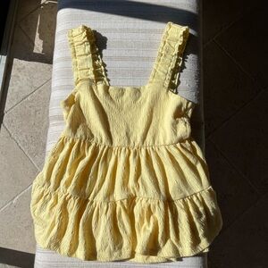 SO Sunny Yellow Tank Top